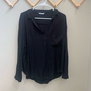 LUSH | HALF BUTTON UP | LONG SLEEVE